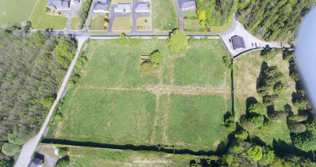 Drone photo walled garden